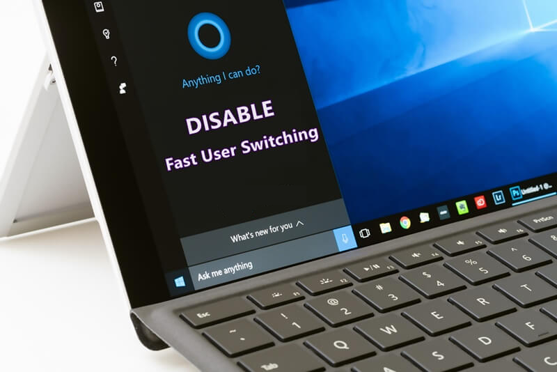 How to Enable or Disable Fast User Switching on Windows 10