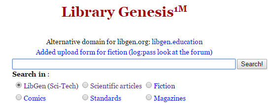 Top Library Genesis Alternatives Sites 2020