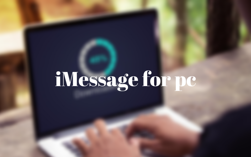 Download iMessage for pc