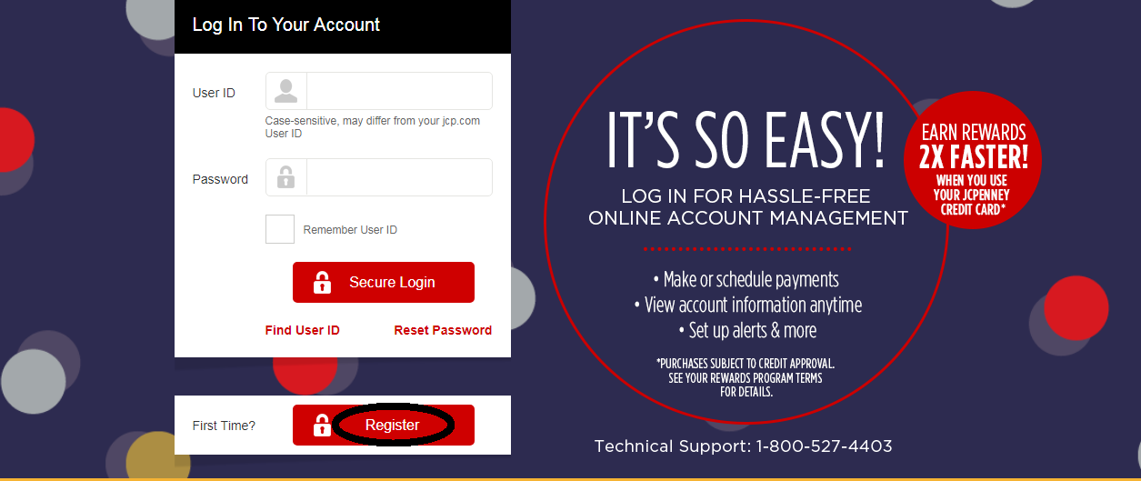 Jcpenney Credit Card Login