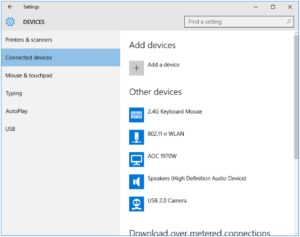 Setup and Use Miracast – Windows 10