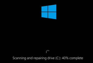 Fix Stuck “Scanning and Repairing Drive” in Windows 10