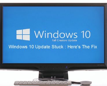 Windows 10 Update Stuck