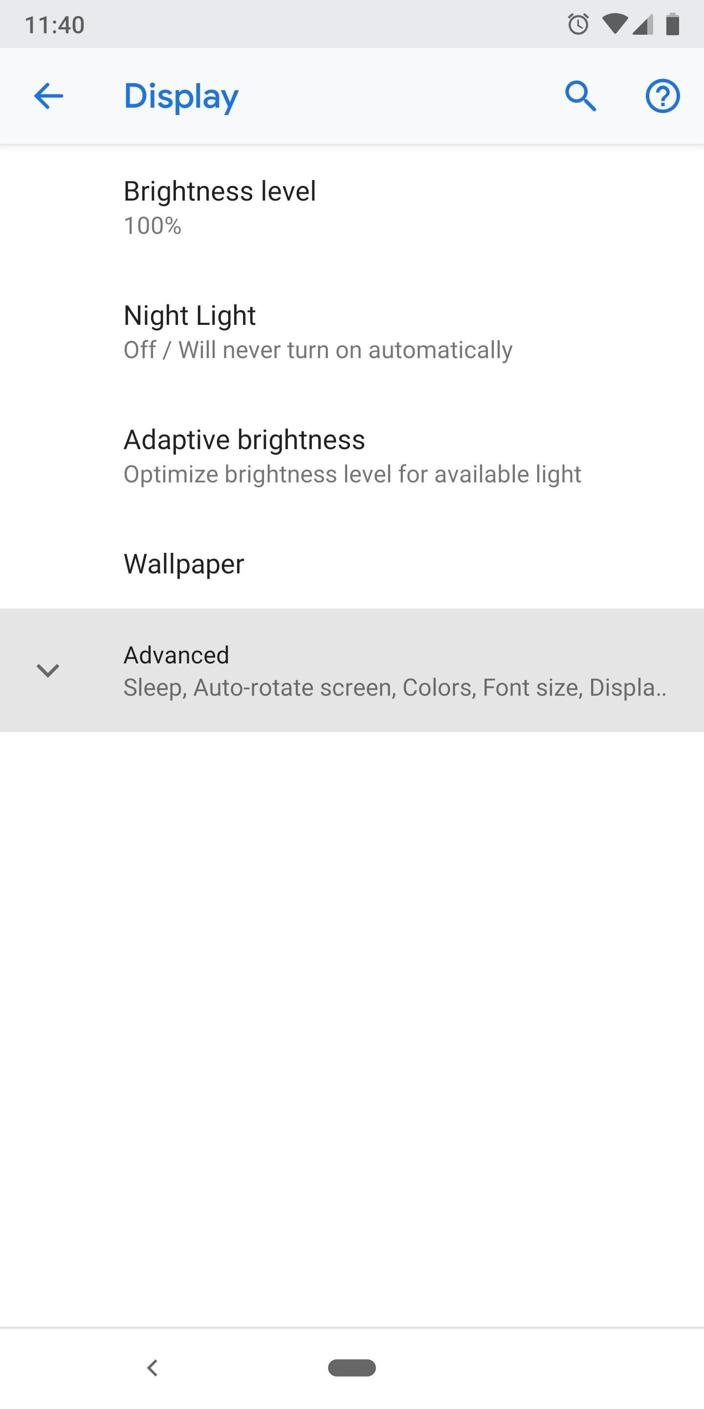 Turn On/Off Dark Mode on Android P 