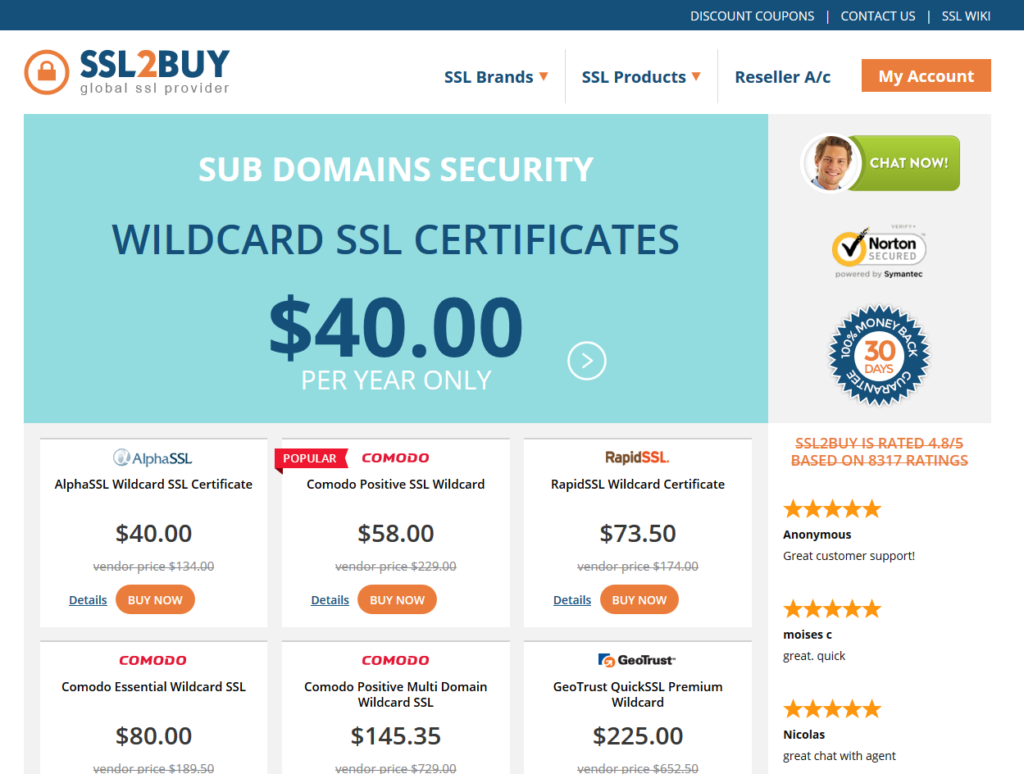 Wildcard SSL Certificates 