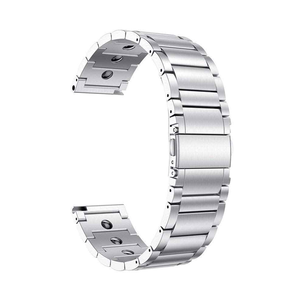 Magnetic Therapy Stainless Steel Metal Watch Strap for Galaxy Watch 