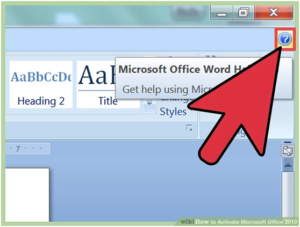Activate Microsoft Office 2010