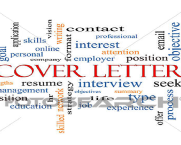 Cover Letter for a Resume