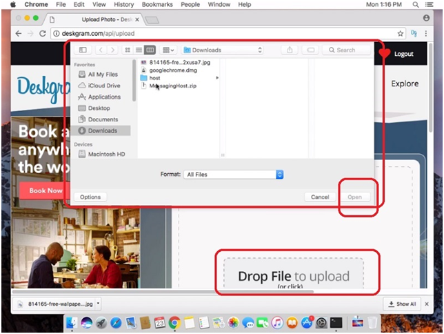 DeskGram on mac