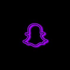 Snapchat Icon Aesthetic neon
