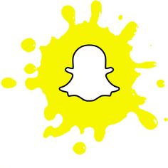 Snapchat Icon Aesthetic yellow