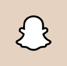 snapchat icon aesthetic brown