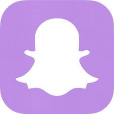 snapchat icon purple