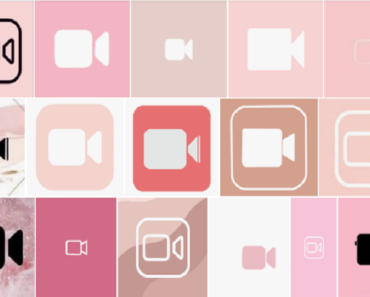 Facetime Icon Aesthetic Pink