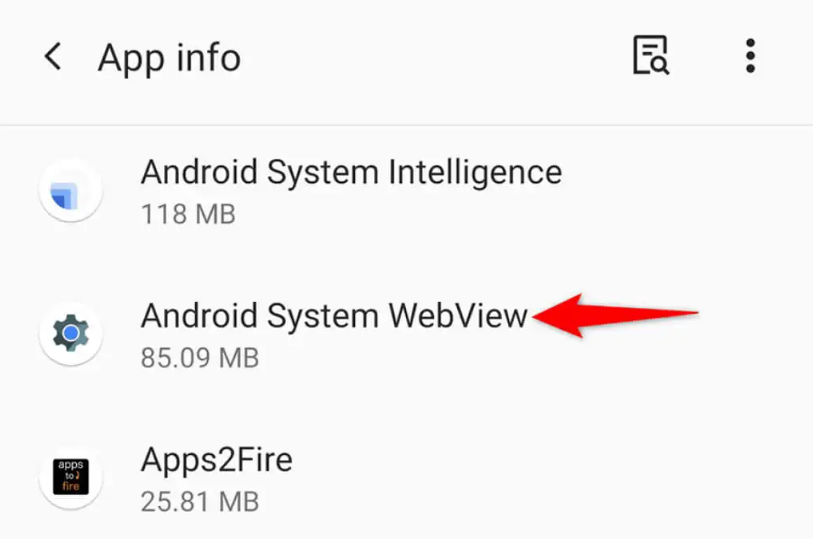 Android System Intelligence Keeps Stopping Error