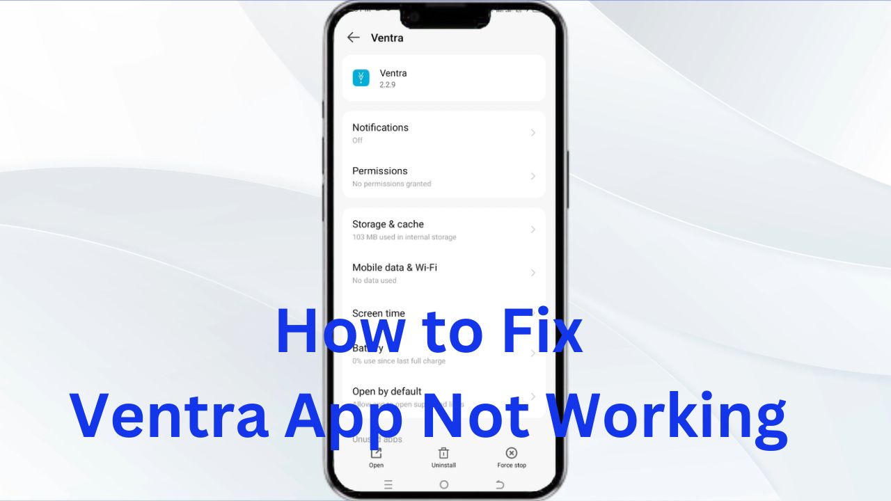 How to Fix Ventra App Not Working