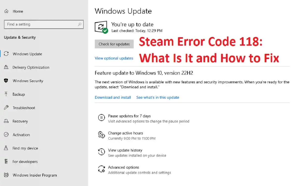 Steam Error Code 118: What Is It and How to Fix it?